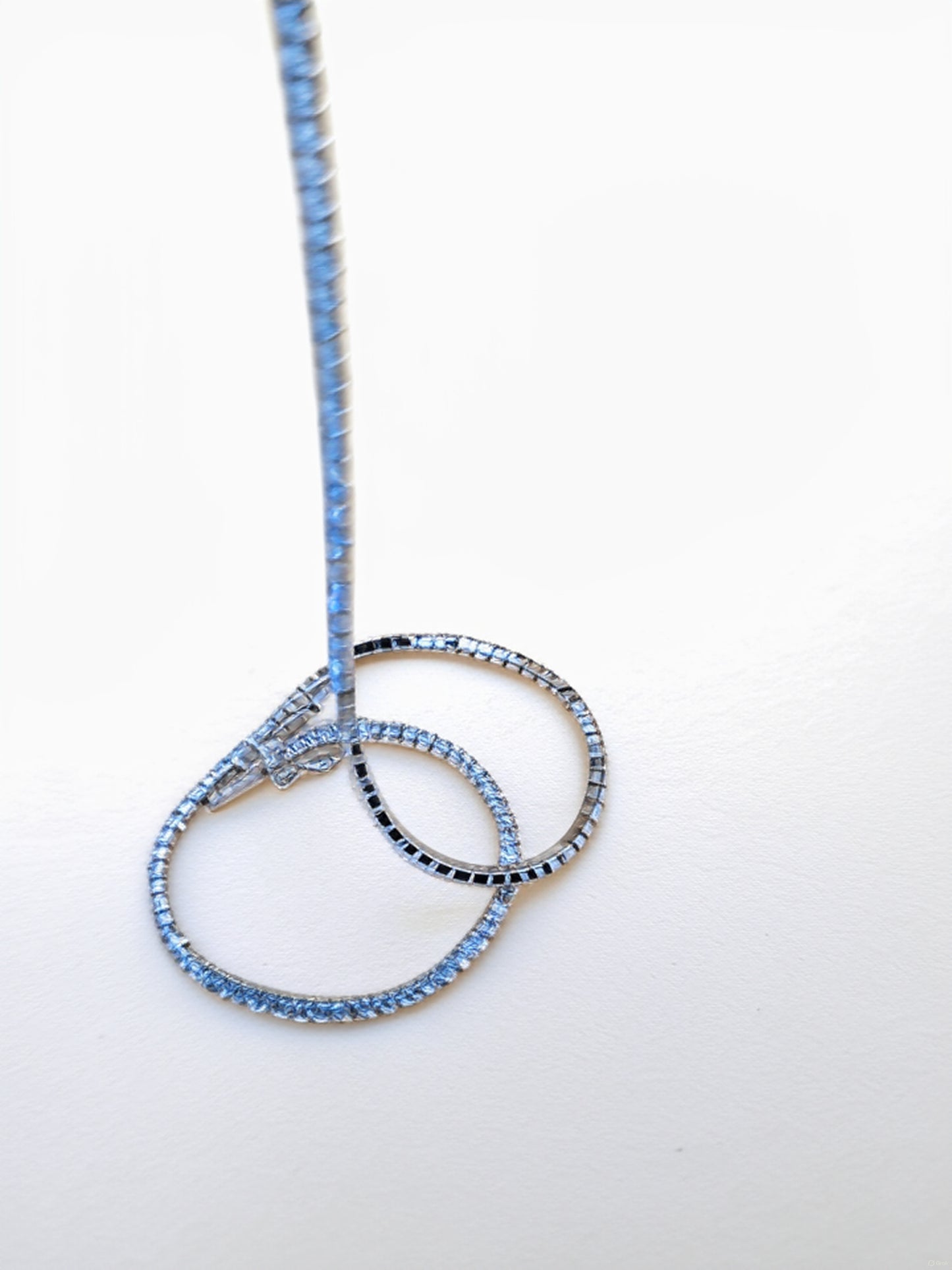 Noor Silver Necklace with Zirconia